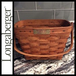 Vintage Signed Longaberger Dresden Basket